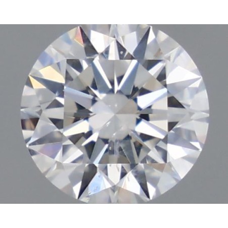 Diament szlif okrągły, 0.4ct, SI2, E, GIA 6515612534