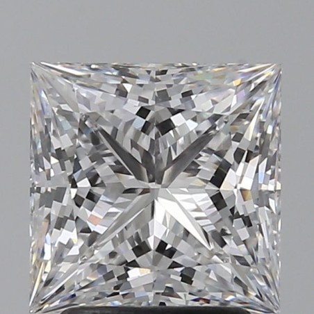 Diament laboratoryjny szlif princess, 2.59ct, VVS2, D, IGI LG685521926
