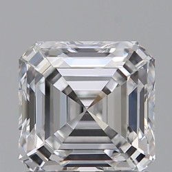 Diament laboratoryjny asscher, 1.05ct, VVS2, D, IGI LG696530382
