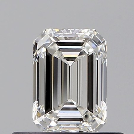 Diament szlif szmaragdowy, 0.51ct, VVS1, G, GIA 7548120139