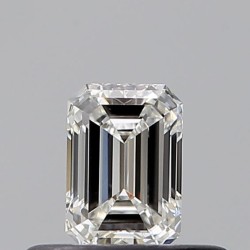Diament szlif szmaragdowy, 0.3ct, VS2, H, GIA 1545127336