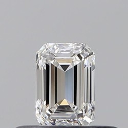 Diament szlif szmaragdowy, 0.31ct, VVS2, F, GIA 6541119705