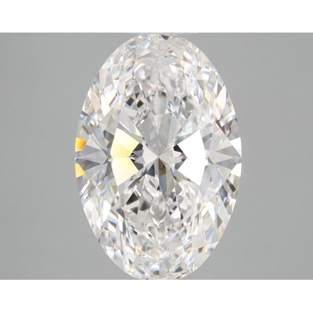 Diament laboratoryjny szlif owalny, 2.5ct, VVS2, D, IGI LG742501056