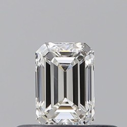 Diament szlif szmaragdowy, 0.31ct, VVS2, G, GIA 6541119708