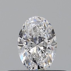 Diament szlif owalny, 0.31ct, VVS2, D, GIA 6542116591