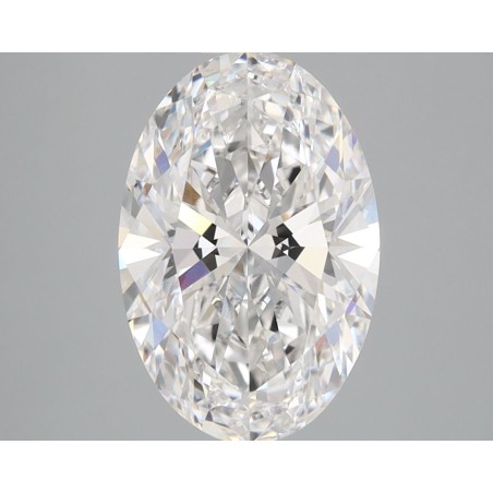 Diament laboratoryjny szlif owalny, 2.57ct, VVS2, D, IGI LG742501142