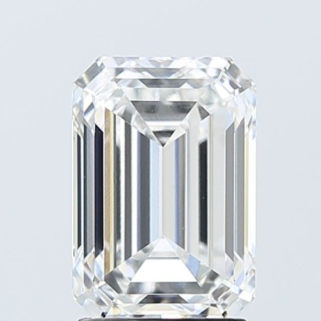 Diament laboratoryjny szlif szmaragdowy, 2.6ct, VVS2, D, IGI LG740509386