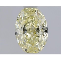 Diament laboratoryjny o barwie fantazyjnej szlif owalny, 1.03ct, VVS1, Fancy Yellow, IGI LG747514870