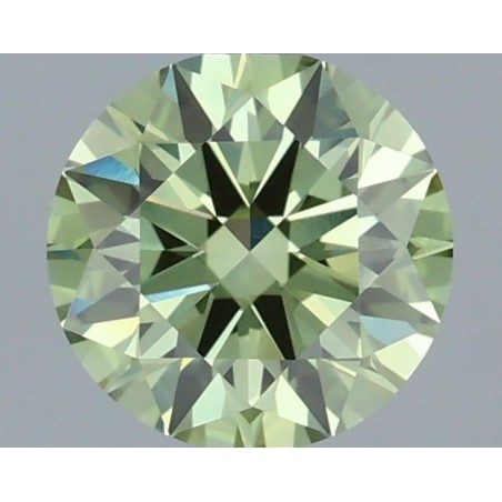 Diament laboratoryjny o barwie fantazyjnej szlif okrągły, 1.03ct, VVS2, Fancy Vivid Green, IGI LG733595073