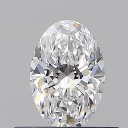 Diament szlif owalny, 0.4ct, VS2, D, GIA 6545116410
