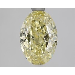 Diament laboratoryjny o barwie fantazyjnej szlif owalny, 2.04ct, VVS2, Fancy Yellow, IGI LG733513472