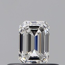 Diament szlif szmaragdowy, 0.32ct, VVS2, F, GIA 2547116222