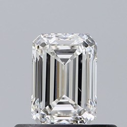 Diament szlif szmaragdowy, 0.5ct, VS2, G, GIA 1545120089