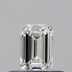Diament szlif szmaragdowy, 0.3ct, VVS1, H, GIA 6545121027