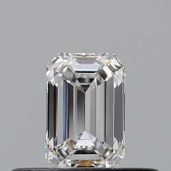 Diament szlif szmaragdowy, 0.32ct, VS2, F, GIA 2546121162