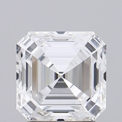 Diament laboratoryjny asscher, 2.52ct, VVS2, D, GIA 5533285909