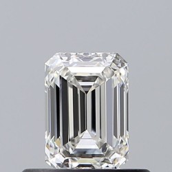 Diament szlif szmaragdowy, 0.52ct, VVS1, H, GIA 2547116418