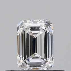 Diament szlif szmaragdowy, 0.41ct, VVS1, D, GIA 7541117711