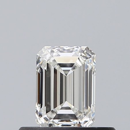 Diament szlif szmaragdowy, 0.4ct, VS1, H, GIA 2544117344