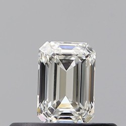 Diament szlif szmaragdowy, 0.3ct, VVS1, I, GIA 6545115050
