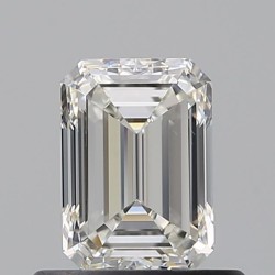 Diament szlif szmaragdowy, 0.7ct, VS2, I, GIA 6542127087