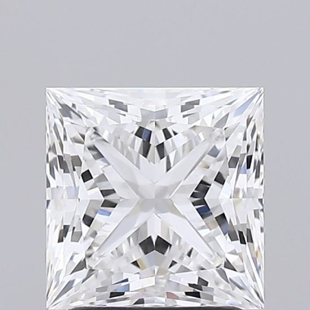Diament laboratoryjny szlif princess, 2.25ct, VVS2, E, GIA 7528239174