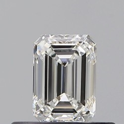 Diament szlif szmaragdowy, 0.4ct, VVS2, G, GIA 6545115289