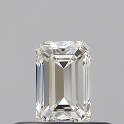 Diament szlif szmaragdowy, 0.3ct, VS1, I, GIA 7543121211