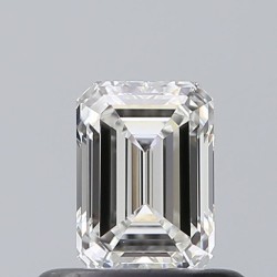 Diament szlif szmaragdowy, 0.51ct, VVS1, F, GIA 5543127438