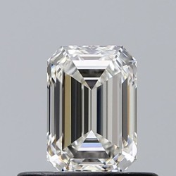 Diament szlif szmaragdowy, 0.51ct, VVS2, H, GIA 7548119950