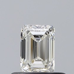 Diament szlif szmaragdowy, 0.4ct, VVS2, I, GIA 6542120540