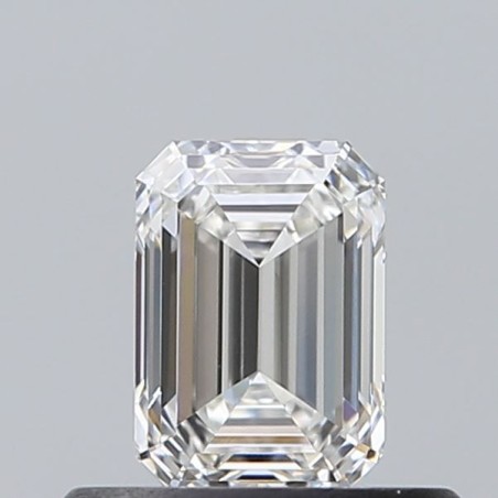 Diament szlif szmaragdowy, 0.5ct, VVS2, F, GIA 2544114138