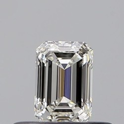 Diament szlif szmaragdowy, 0.31ct, VVS1, H, GIA 7548120784