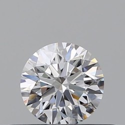 Diament szlif okrągły, 0.35ct, VVS1, E, GIA 7536146329