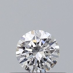 Diament szlif okrągły, 0.3ct, VVS1, D, GIA 6522743606