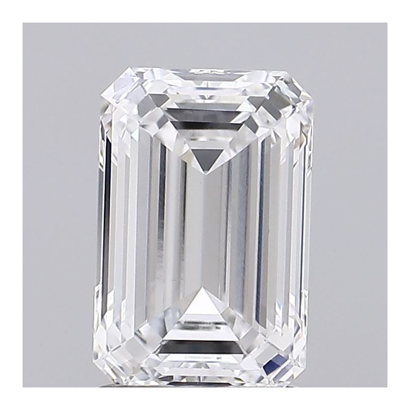 Diament laboratoryjny szlif szmaragdowy, 1.51ct, VVS2, E, IGI LG680509503