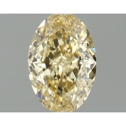 Diament laboratoryjny o barwie fantazyjnej szlif owalny, 1.09ct, VVS2, Fancy Intense Yellow, IGI LG665427177