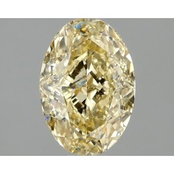 Diament laboratoryjny o barwie fantazyjnej szlif owalny, 1.57ct, VVS2, Fancy Vivid Yellow, IGI LG671484145