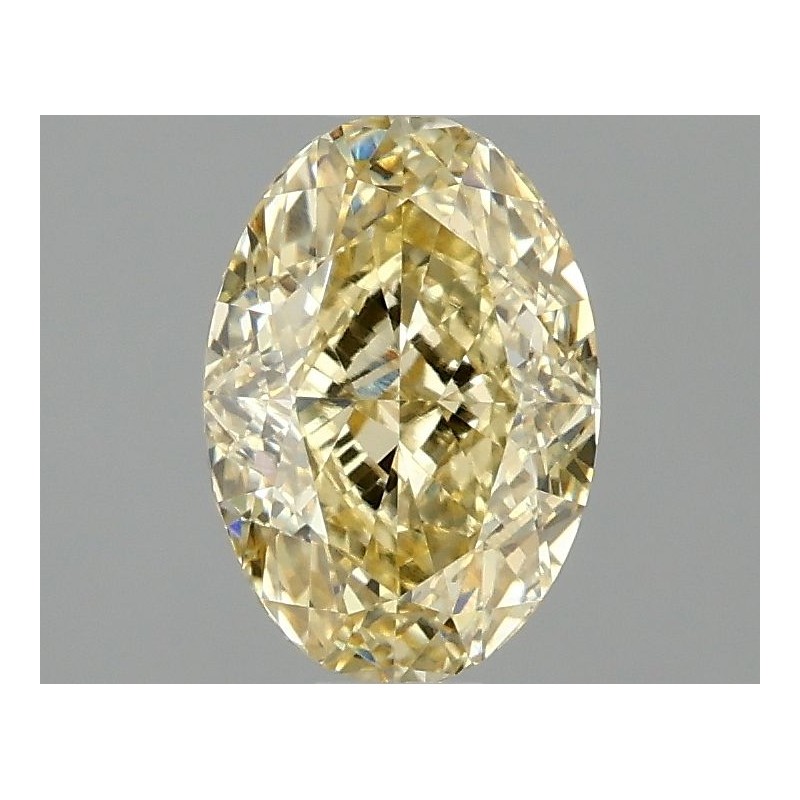 Diament laboratoryjny o barwie fantazyjnej szlif owalny, 1.57ct, VVS2, Fancy Vivid Yellow, IGI LG671484145