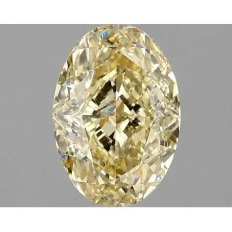 Diament laboratoryjny o barwie fantazyjnej szlif owalny, 1.57ct, VVS2, Fancy Vivid Yellow, IGI LG671484145