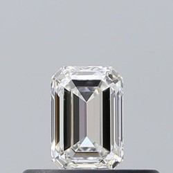 Diament szlif szmaragdowy, 0.3ct, VVS2, F, GIA 1545114021