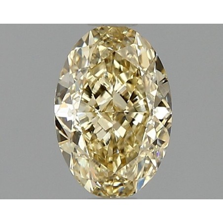 Diament laboratoryjny o barwie fantazyjnej szlif owalny, 1.08ct, VVS2, Fancy Intense Yellow, IGI LG667438850