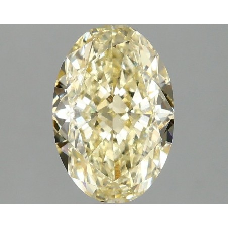 Diament laboratoryjny o barwie fantazyjnej szlif owalny, 2.1ct, VVS2, Fancy Intense Yellow, IGI LG671489010