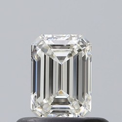 Diament szlif szmaragdowy, 0.52ct, VS2, I, GIA 2548127322