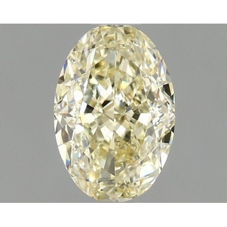 Diament laboratoryjny o barwie fantazyjnej szlif owalny, 1.08ct, VVS2, Fancy Light Yellow, IGI LG671484163