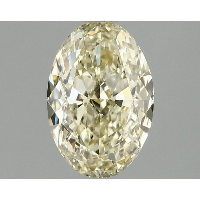 Diament laboratoryjny o barwie fantazyjnej szlif owalny, 1.59ct, VVS2, Fancy Yellow, IGI LG675567842