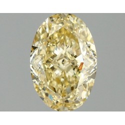 Diament laboratoryjny o barwie fantazyjnej szlif owalny, 1.56ct, VVS2, Fancy Intense Yellow, IGI LG677549830