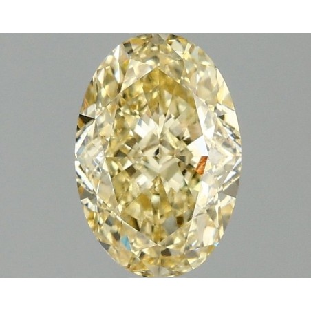 Diament laboratoryjny o barwie fantazyjnej szlif owalny, 1.56ct, VVS2, Fancy Intense Yellow, IGI LG677549830