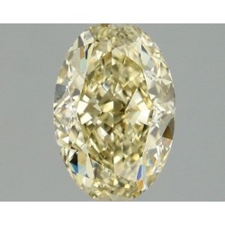 Diament laboratoryjny o barwie fantazyjnej szlif owalny, 1.56ct, VVS2, Fancy Intense Yellow, IGI LG677567721