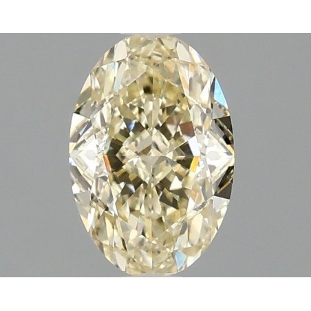 Diament laboratoryjny o barwie fantazyjnej szlif owalny, 1.08ct, VVS2, Fancy Yellow, IGI LG674532124